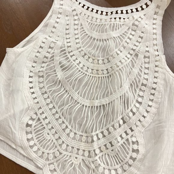 h&M white crop top - Picture 6 of 6